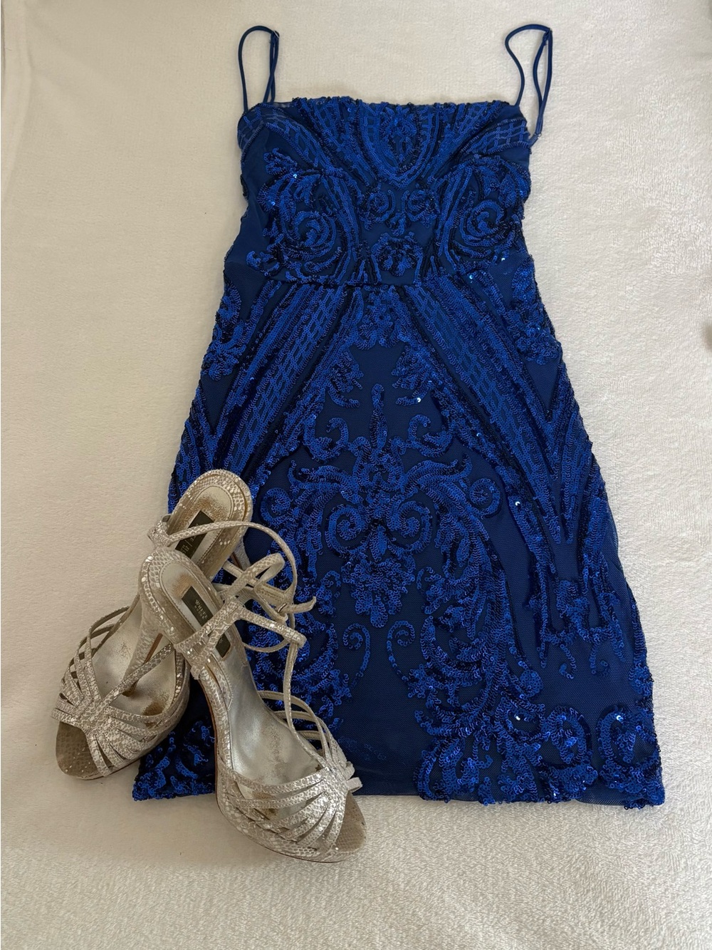 Lucy in the Sky Sequin Homecoming/ Cocktail Dress